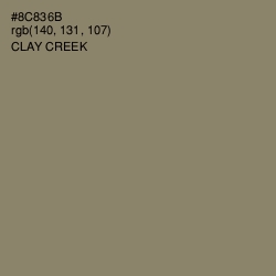#8C836B - Clay Creek Color Image